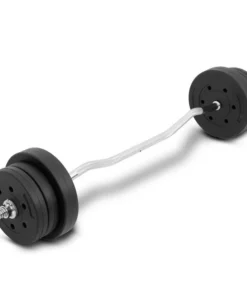 ชุดบาร์เบล แกนหยัก EZ ปรับน้ำหนัก 25กิโล อุปกรณ์ฟิตเนสยอดนิยมสำหรับออกกำลังกายที่บ้าน