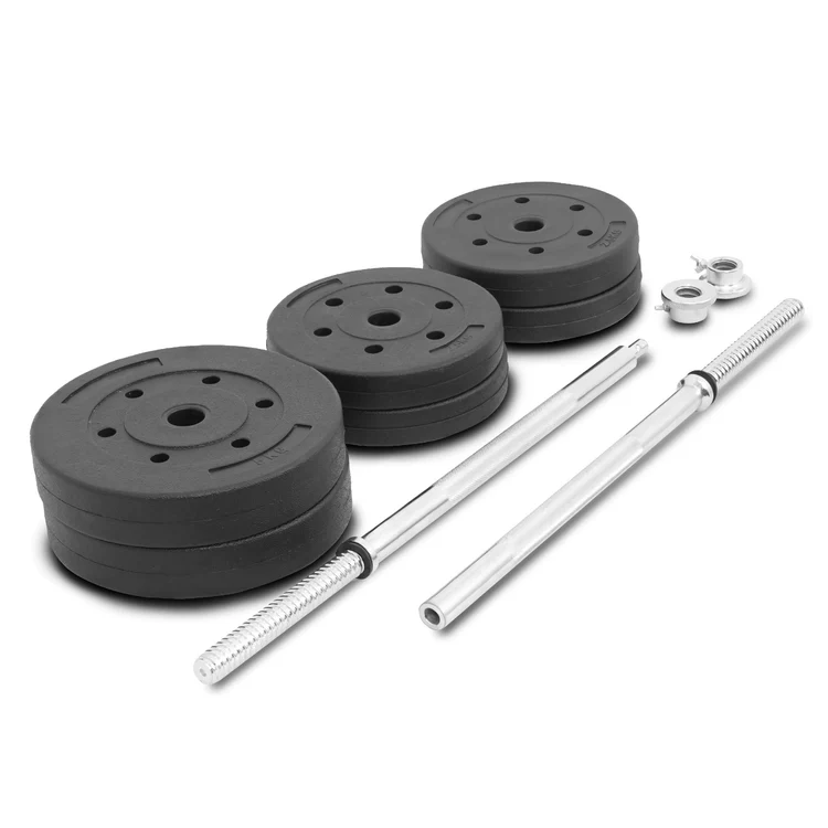 IRONTEC ชุดบาร์เบล แกนตรง STRAIGHT ปรับน้ำหนัก 25 กิโลกรัม - Image 2