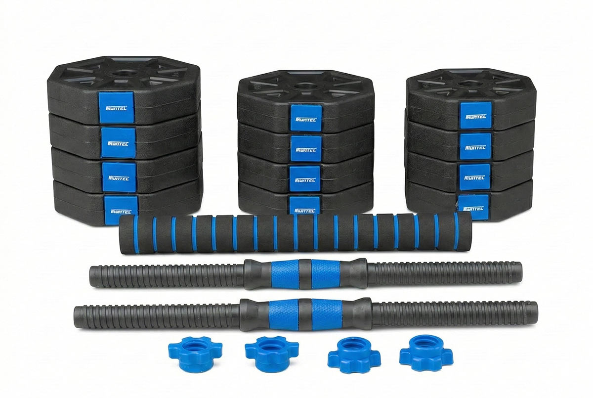 IRONTEC ดัมเบล & บาร์เบล 2-IN-1 ขนาด 20KG รุ่น ABS สีดำ - Image 2