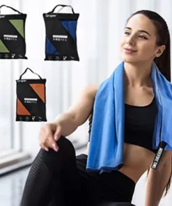 ผ้าไมโครไฟเบอร์ 600 แกรม พกพาง่าย ซับน้ำดี น้ำหนักเบา แห้งไว