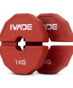 แผ่นน้ำหนัก Rubber Change Plate 1KG ตัวช่วยฝึกเวทแม่นยำ